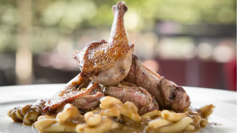 Plato de becada. ARCHIVO