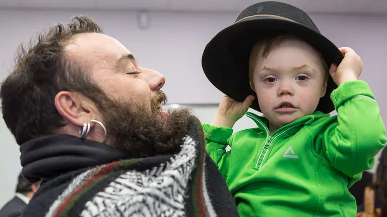 Inauguración de la nueva sede de la Asociación Síndrome de Down de Navarra (30). IÑIGO ALZUGARAY