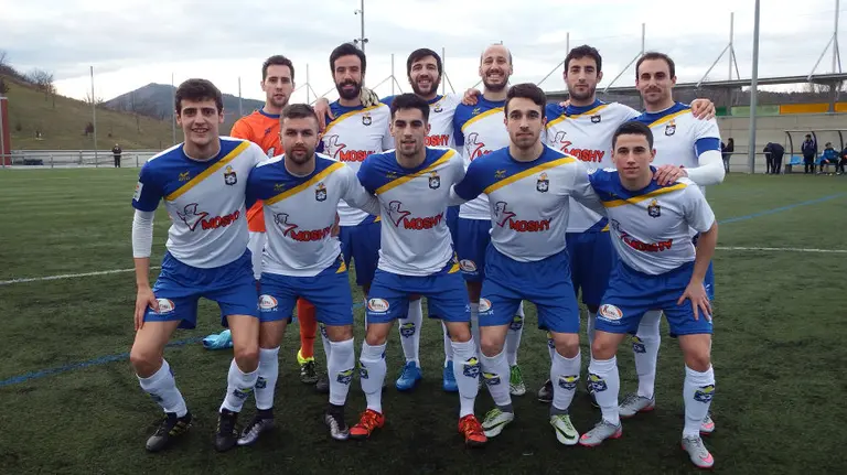 Equipo titular del Burladés en Ripagaina 2016-17.