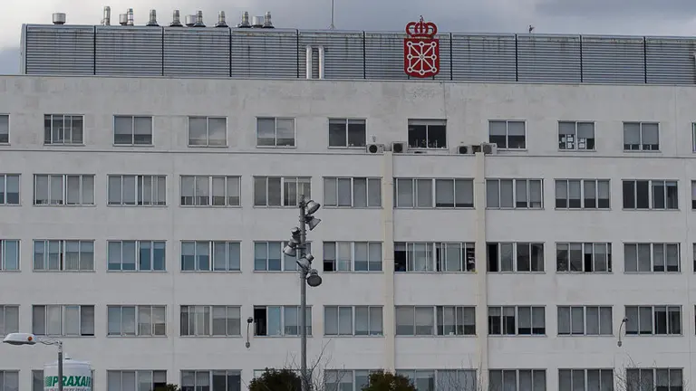 Imagen del Hospital Virgen del Camino, dentro del Complejo Hospitalario de Navarra. PABLO LASAOSA