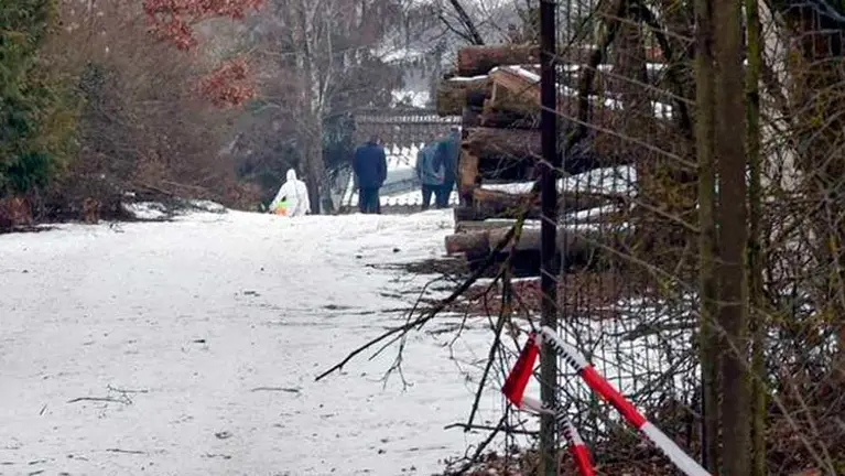 Lugar en el que el padre encontró a los jóvenes. EFE