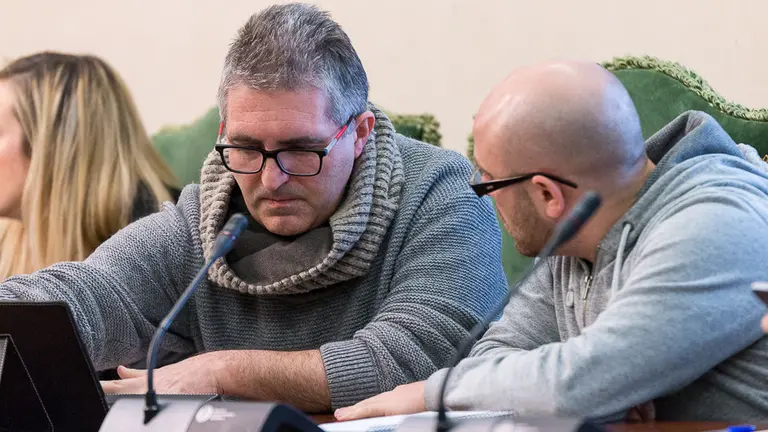 Armando Cuenca, concejal de Aranzadi, comparece en la comisión de Asuntos Ciudadanos (7). IÑIGO ALZUGARAY