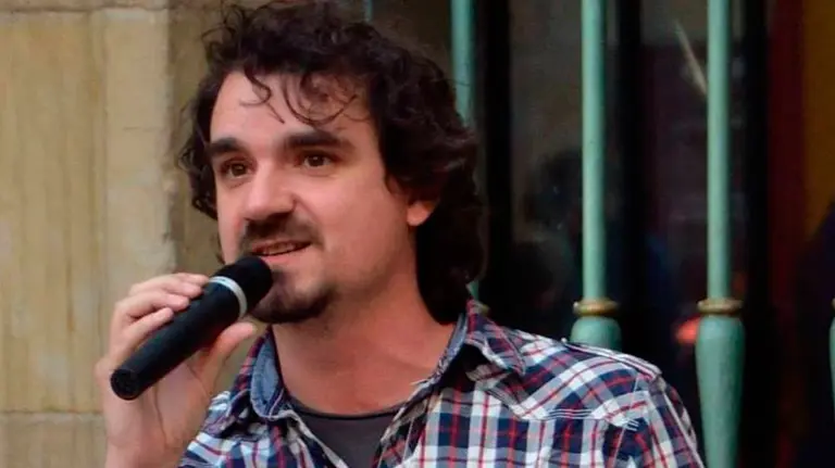 El coordinador de IU, Fernando Espinosa.