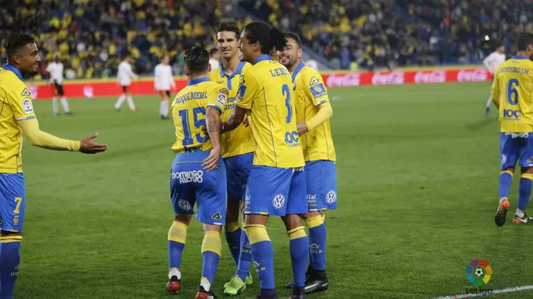 La UD Las Palmas sigue imbatida en su estadio. Lfp.