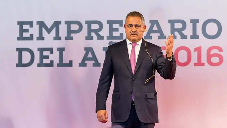 Juan Miguel Sucunza, presidente de Azkoyen, Premio Empresario del Año 2016. IÑIGO ALZUGARAY