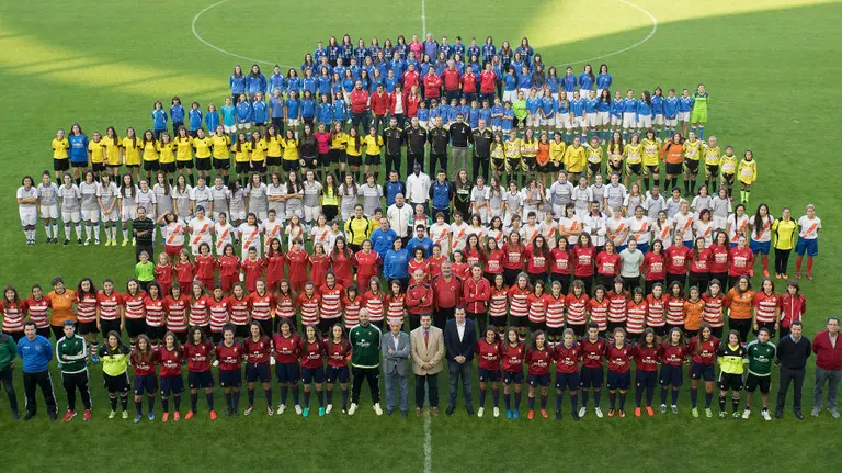 Equipos femeninos que colaboran con Osasuna.