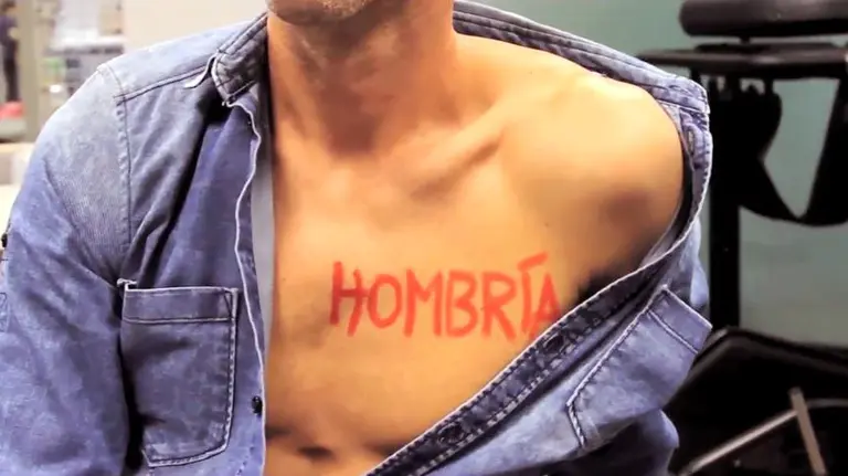 Un momento del vídeo de Acción contra la trata.