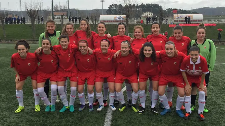 Selección navarra de fútbol femenino sub-18.