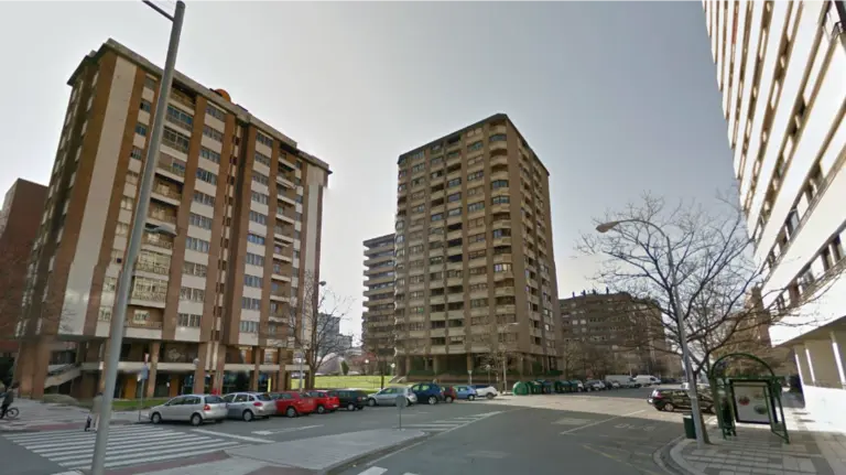 Calle Íñigo Arista número 1, en Iturrama.