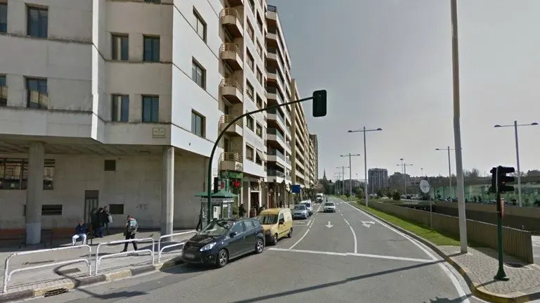 Calle Yanguas y Miranda de Pamplona.