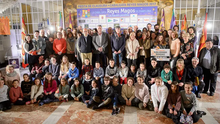 Celebración de la Fiesta de Clausura Cabalgata 2017. PABLO LASAOSA 40