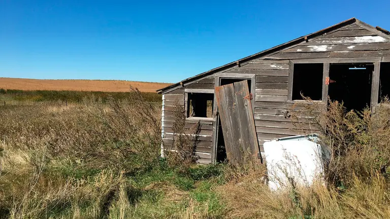 Un corral abandonado. ARCHIVO