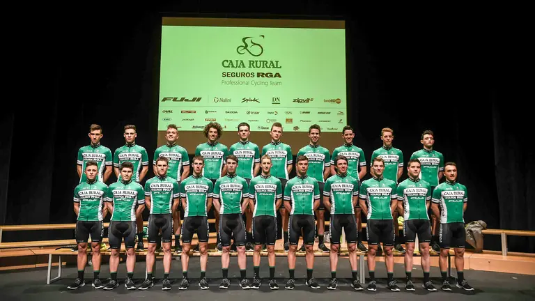 Equipo Caja Rural 2017.