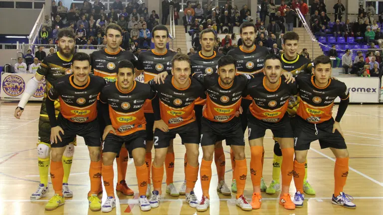 Equipo del Aspil Vidal de Tudela.