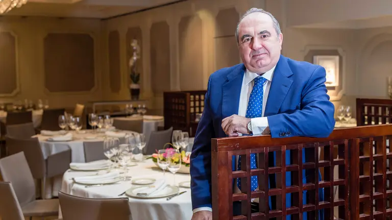 Ignacio Idoate, del Restaurante Alhambra, galardonado con el Premio Anual de la Academia de Gastronomía de Navarra. CEDIDA