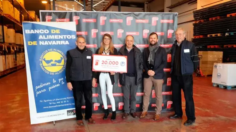 Findus España dona 20.000 kilos de productos al Banco de Alimentos de Navarra. EP