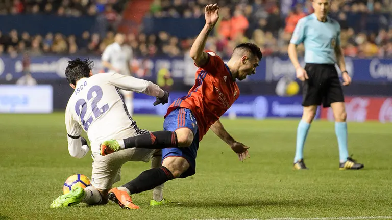 Osasuna - Real Madrid. PABLO LASAOSA 11