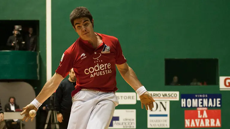 Campeonato parejas en el Labrit- Irribarria-Rezusta contra Elezkano II-Zabaleta. MIGUEL OSÉS_7