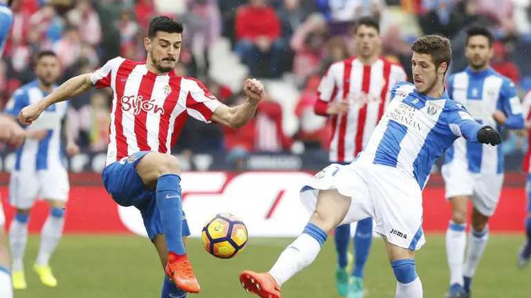 Partido Leganés - Sporting. Lfp.