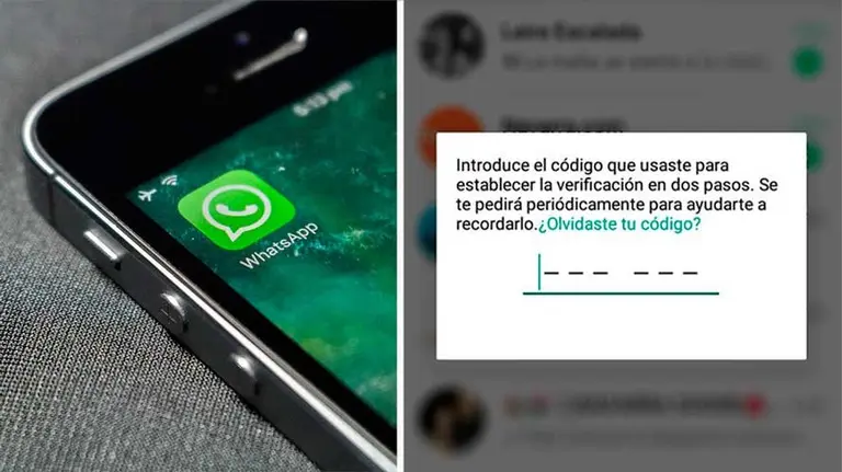 Nueva opción de Whatsapp de verificación en dos pasos. WHATSAPP