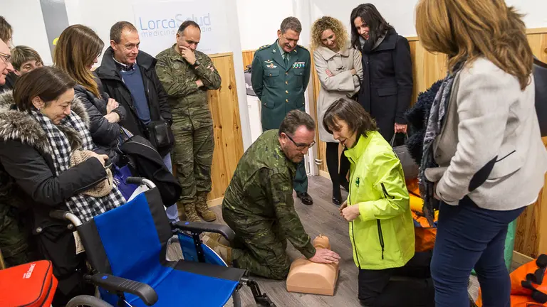 Acto de inauguración de los nuevos locales de la Escuela de Formación de DYA, con motivo de la celebración de su 40 aniversario (20). IÑIGO ALZUGARAY