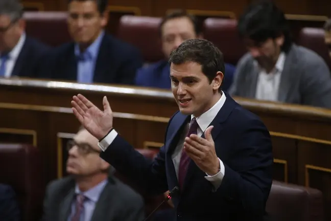 El presidente de Ciudadanos, Albert Rivera. EP