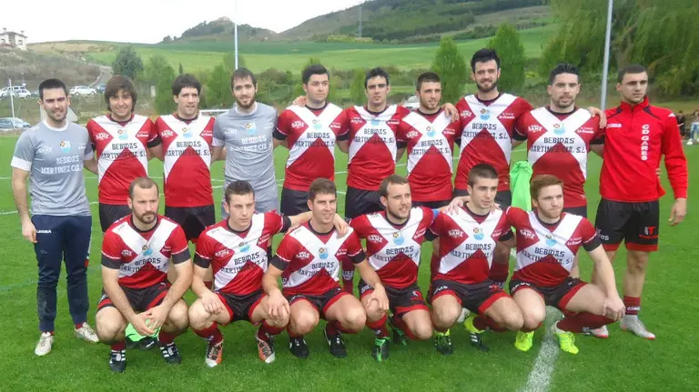Equipo titular del Garés de Puente la Reina. Foto Blog Ángel Inda.
