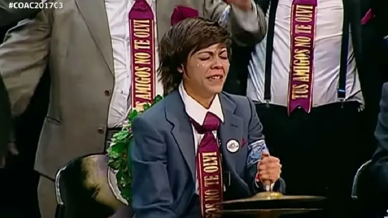 Chirigota 'No te vayas todavía'.