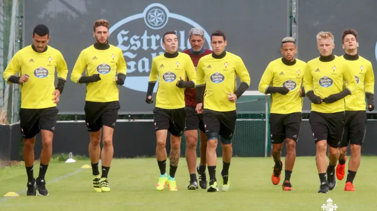 Entrenamiento del Celta. Foto web RC Celta.
