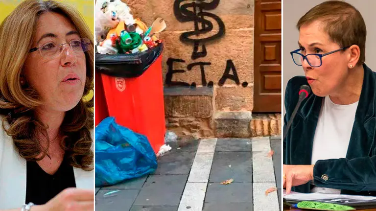 Barkos aseguró habían telefoneado a Carmen Alba para informarle del fin del convenio de limpieza de las pintadas proetarras.