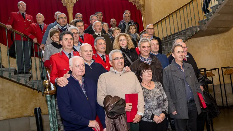 La consejera María José Beaumont preside el homenaje a los policías forales jubilados en 2016 (14). IÑIGO ALZUGARAY