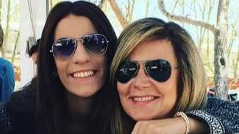 Diana Quer y su madre, Diana López Pinel. FACEBOOK