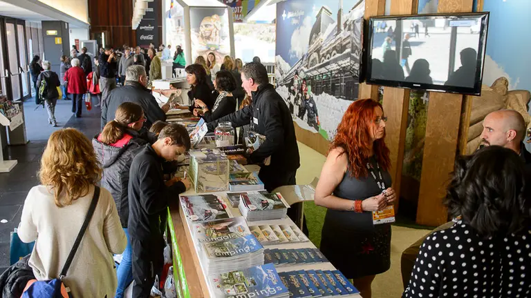 La feria de turismo Navartur los días 24, 25 y 26 de frebrero en Baluarte. PABLO LASAOSA 08