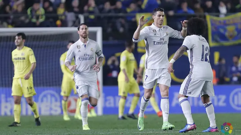 El Real Madrid remonta el partido en Villarreal. Lfp.