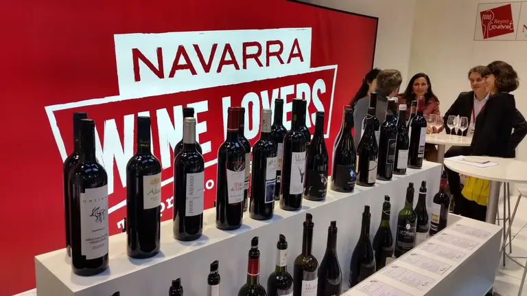 Una selección de vinos navarros.