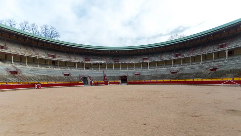 Presentación del recorrido que se ha habilitado para las visitas a la Plaza de Toros de Pamplona (07). IÑIGO ALZUGARAY