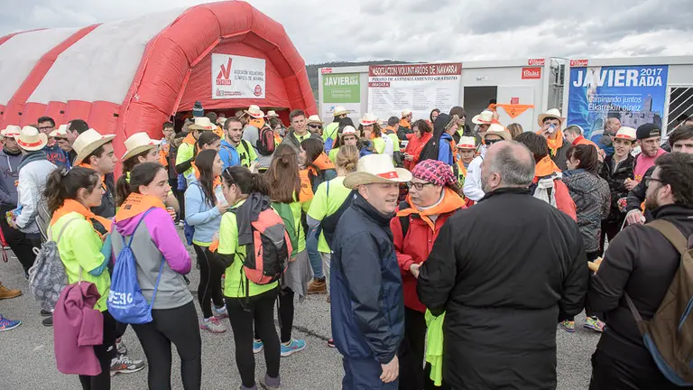 Imágenes de la primera Javierada. PABLO LASAOSA 33