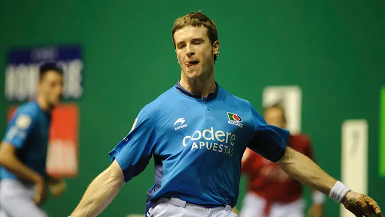 Campeonato de parejas en el labrit entre Olaizola-Untoria contra Artola-Albisu. MIGUEL OS&Eacute;S_10