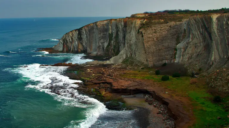 Acantilado de Punta Galea en Getxo