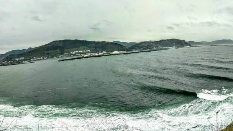 Punta Galea, acantilado de Getxo donde fue hallado el cadáver de la niña. 