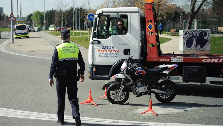 Accidente en el puente de las Oblatas (1)