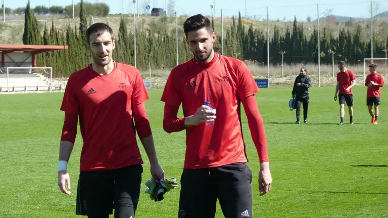 Mario y Kenan Kodro en Tajonar.