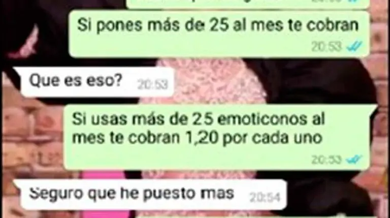 Broma viral de un hijo a su madre por whatsapp. EP