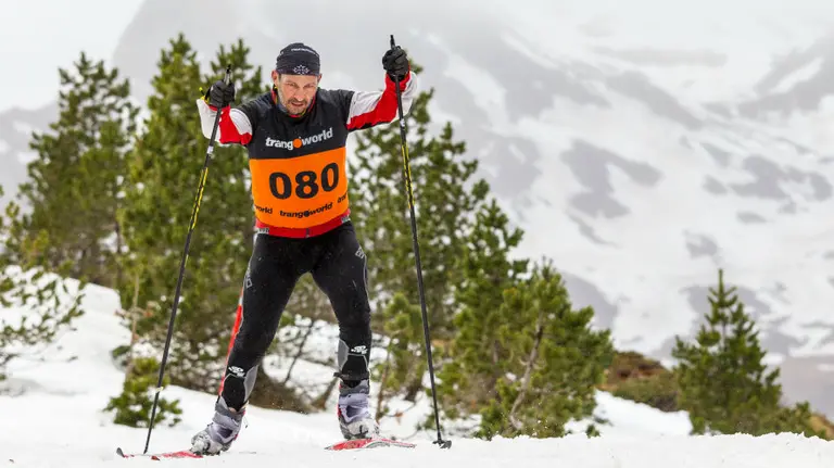 Prueba de triatlón en el valle del Roncal.
