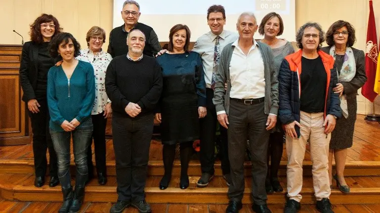 Homenajeados colegio psicología. 