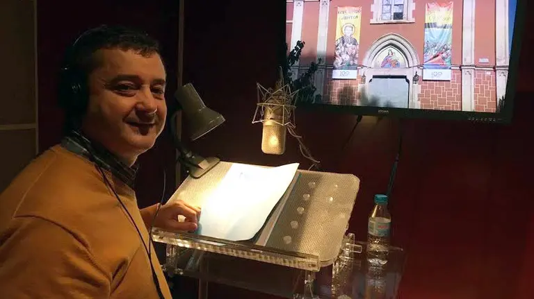 Javier Valiente, subidrector del programa El Día del Señor de TVE.