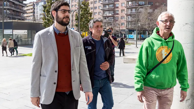 Concentración en apoyo de los miembros de un club de cannabis juzgados por un delito contra la salud pública (12). IÑIGO ALZUGARAY