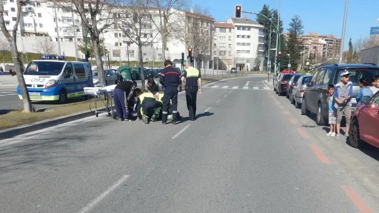 Atropello a un niño de 8 años en Blas de Laserna. PMUNICIPAL