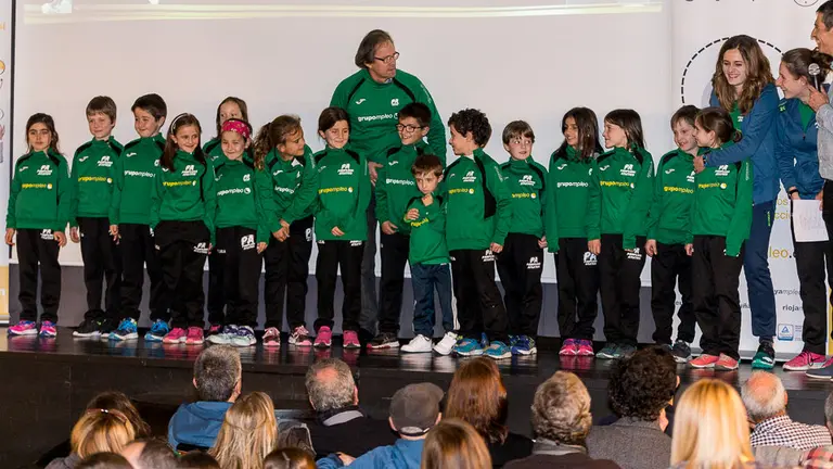 Celebración de la _Gala Grupompleo Pamplona Atlético_ para celebrar la temporada 2015-16 del club navarro (12). NAVARRA.com