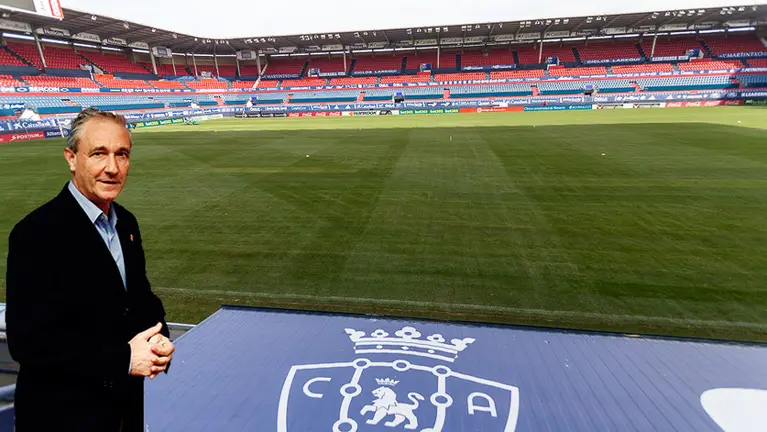 El consejero Aranburu destaca que la deuda de Osasuna está prácticamente finiquitada